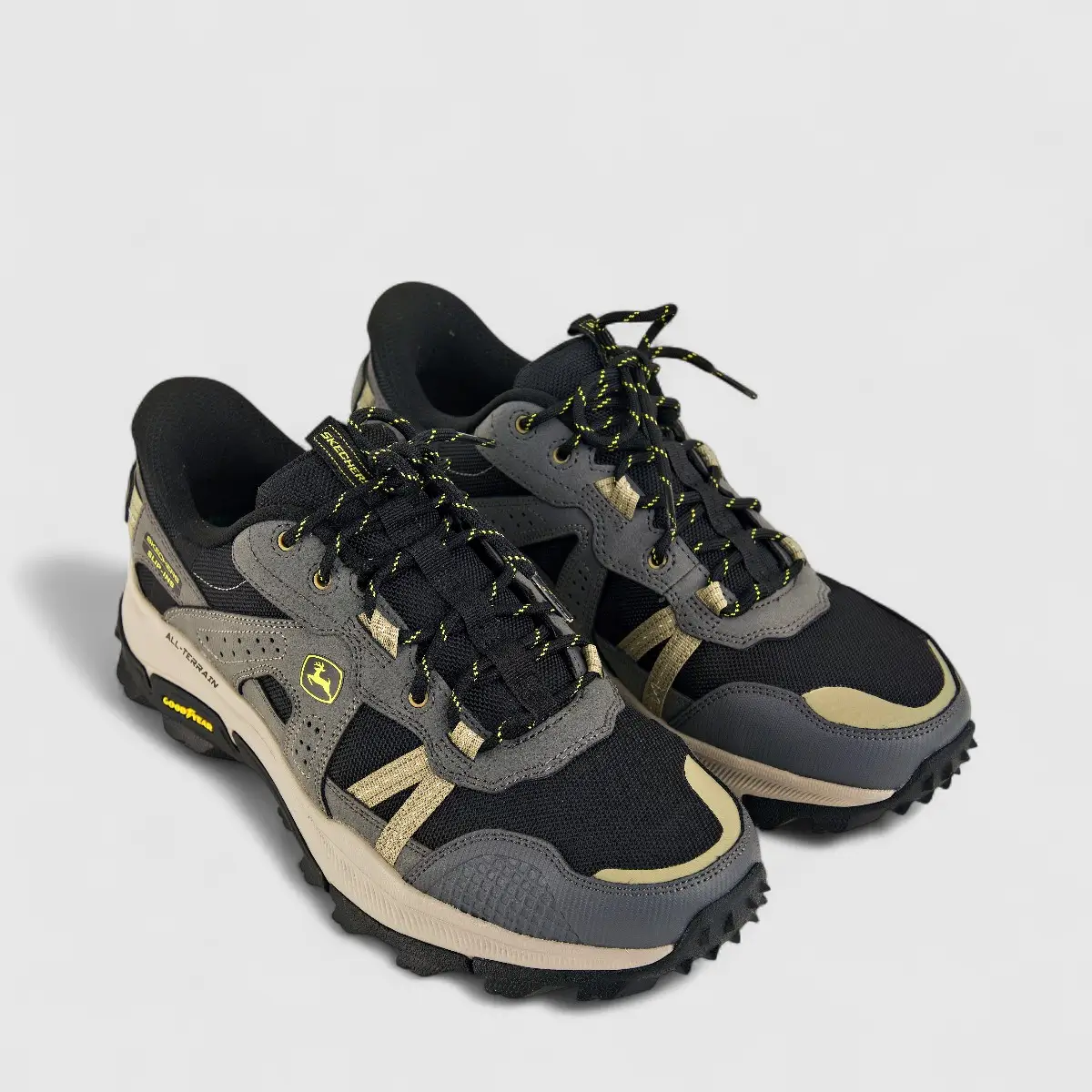 John Deere By Skechers Men's Sneaker Equalizer 5.0 Trail  256009 Charcoal Black SM99 - Image 2