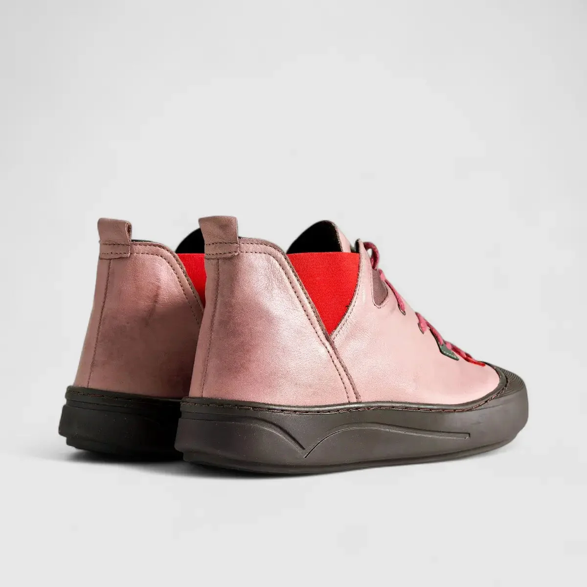 Karyoka Comfort Leather Boots 1015 Lilac - Image 3
