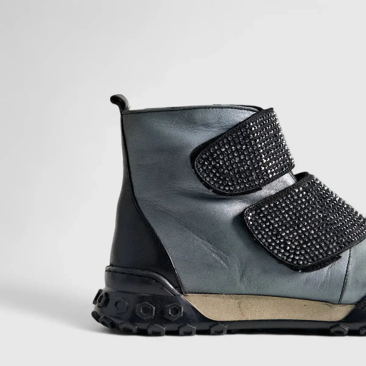Karyoka Comfort Leather Boots 3556 Grey - Image 5