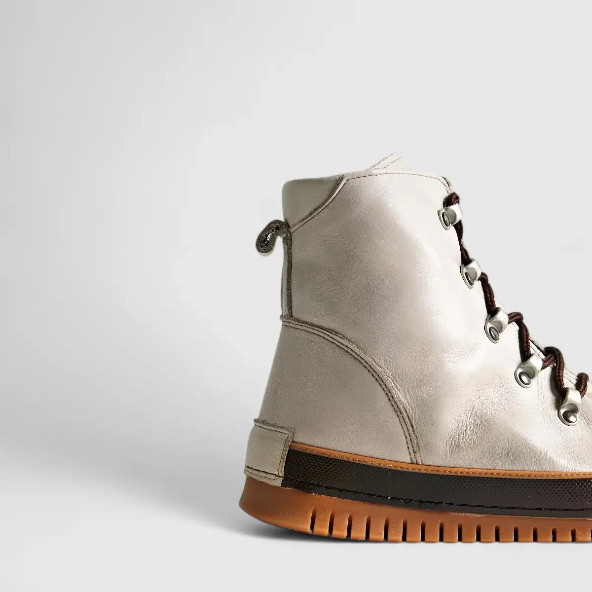 Karyoka Comfort Leather Boots 5007 Beige - Image 5