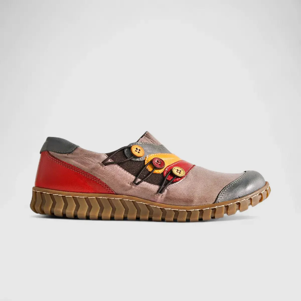Karyoka Comfort Leather Casual 3052 Multi