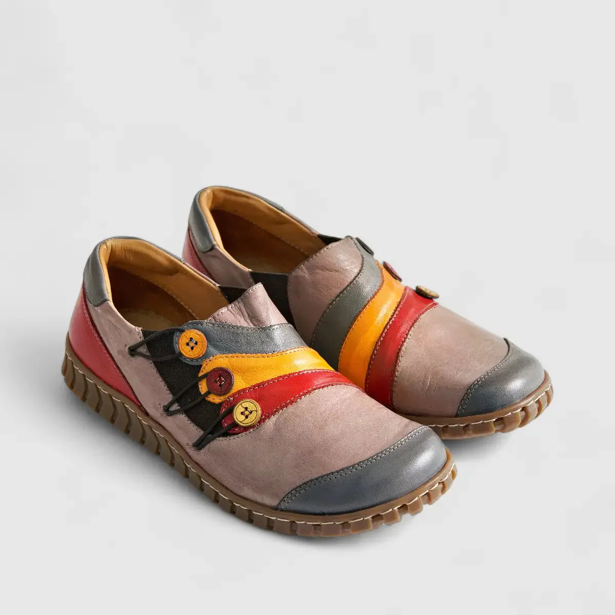 Karyoka Comfort Leather Casual 3052 Multi - Image 7