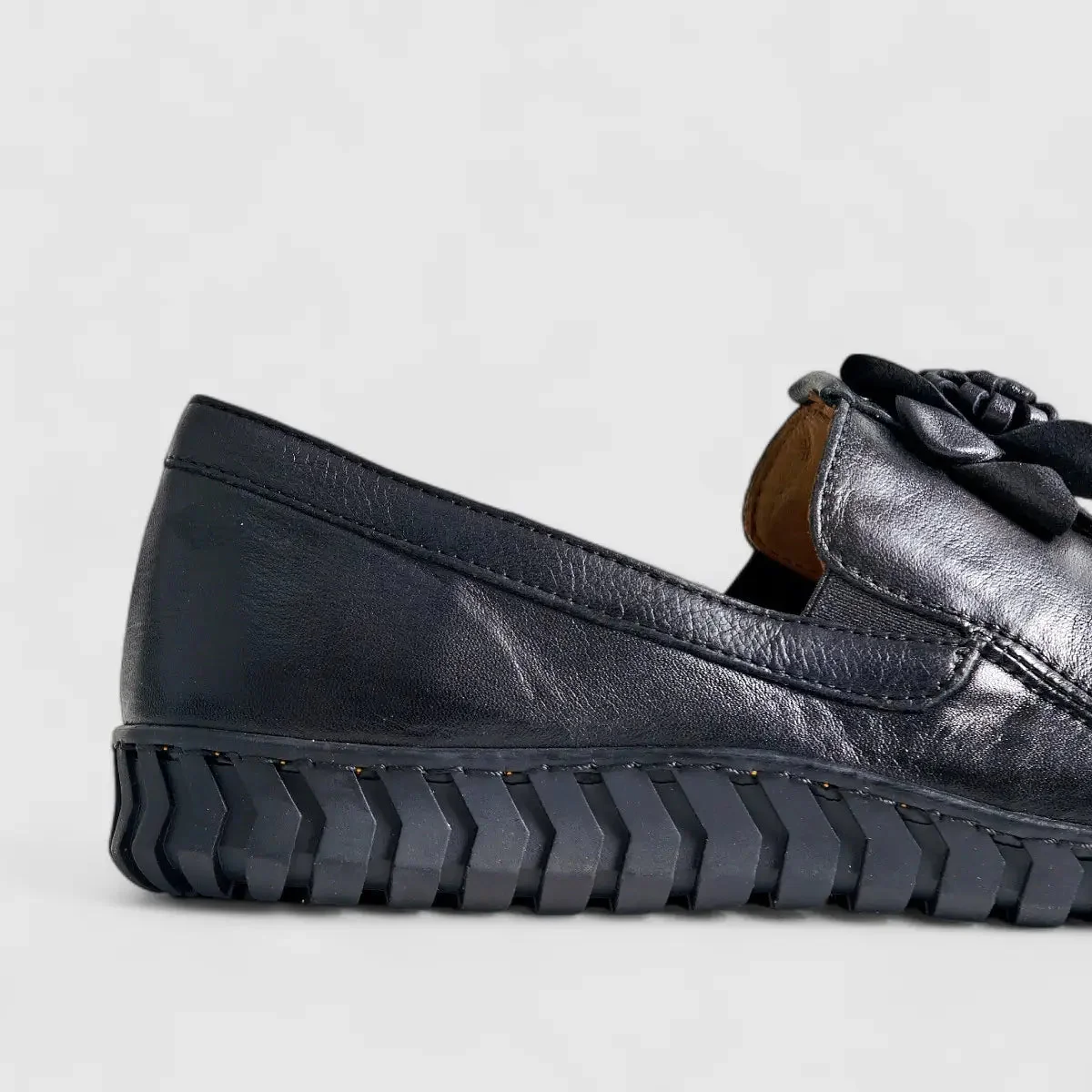 Karyoka Comfort Leather Casual 3060 Black - Image 5