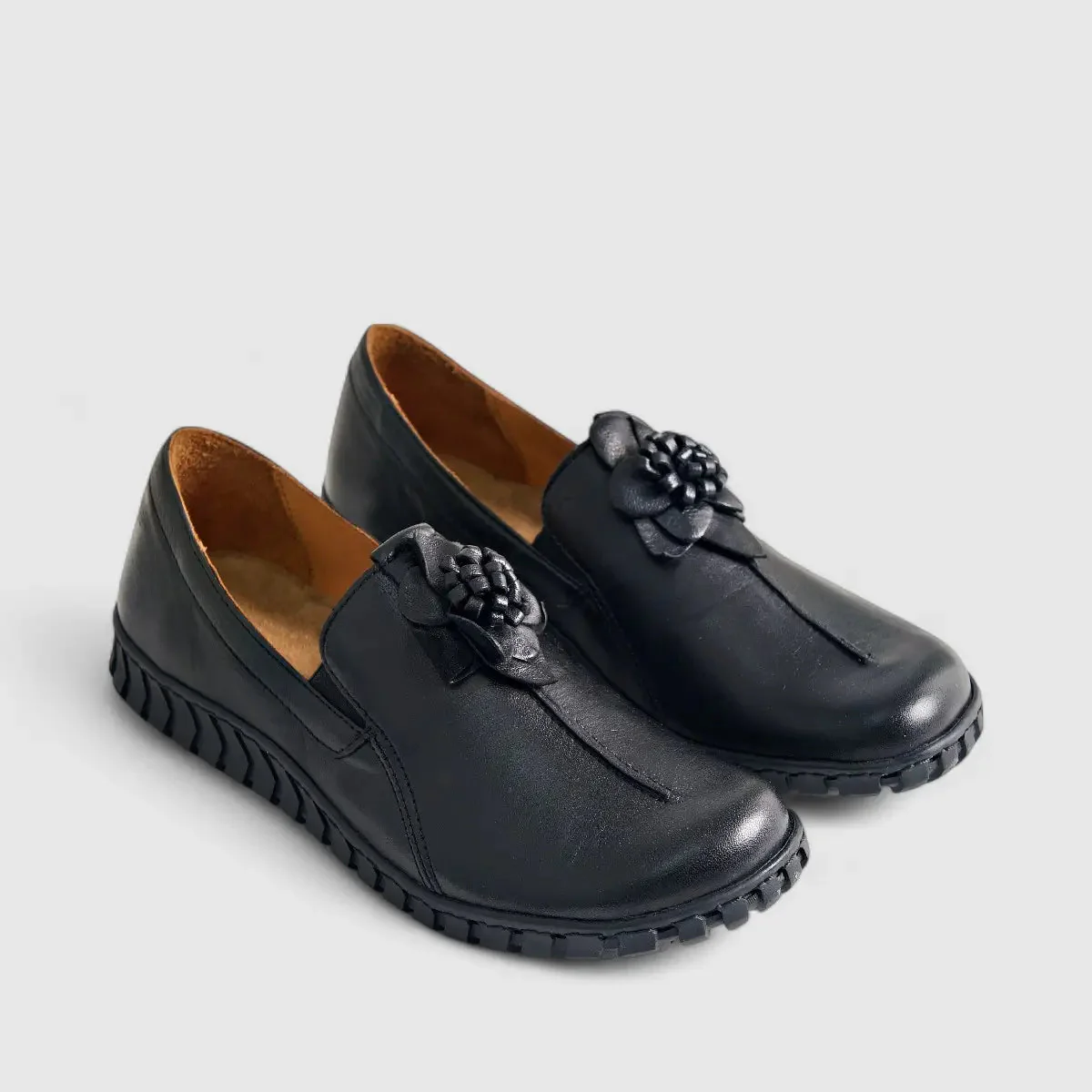 Karyoka Comfort Leather Casual 3060 Black - Image 7