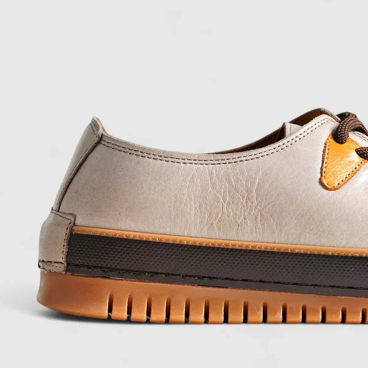Karyoka Comfort Leather Casual 5015 Beige - Image 5