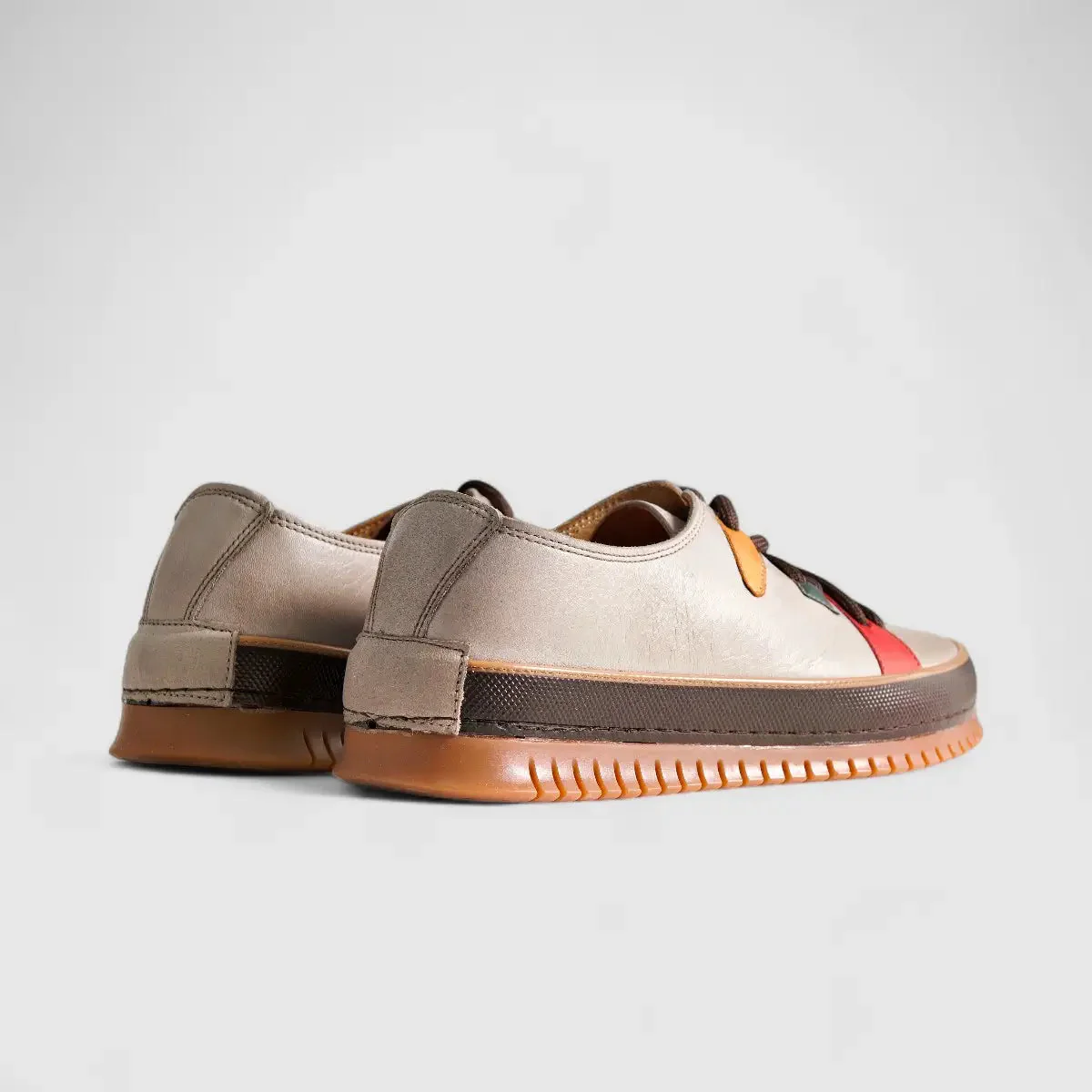 Karyoka Comfort Leather Casual 5015 Beige - Image 8