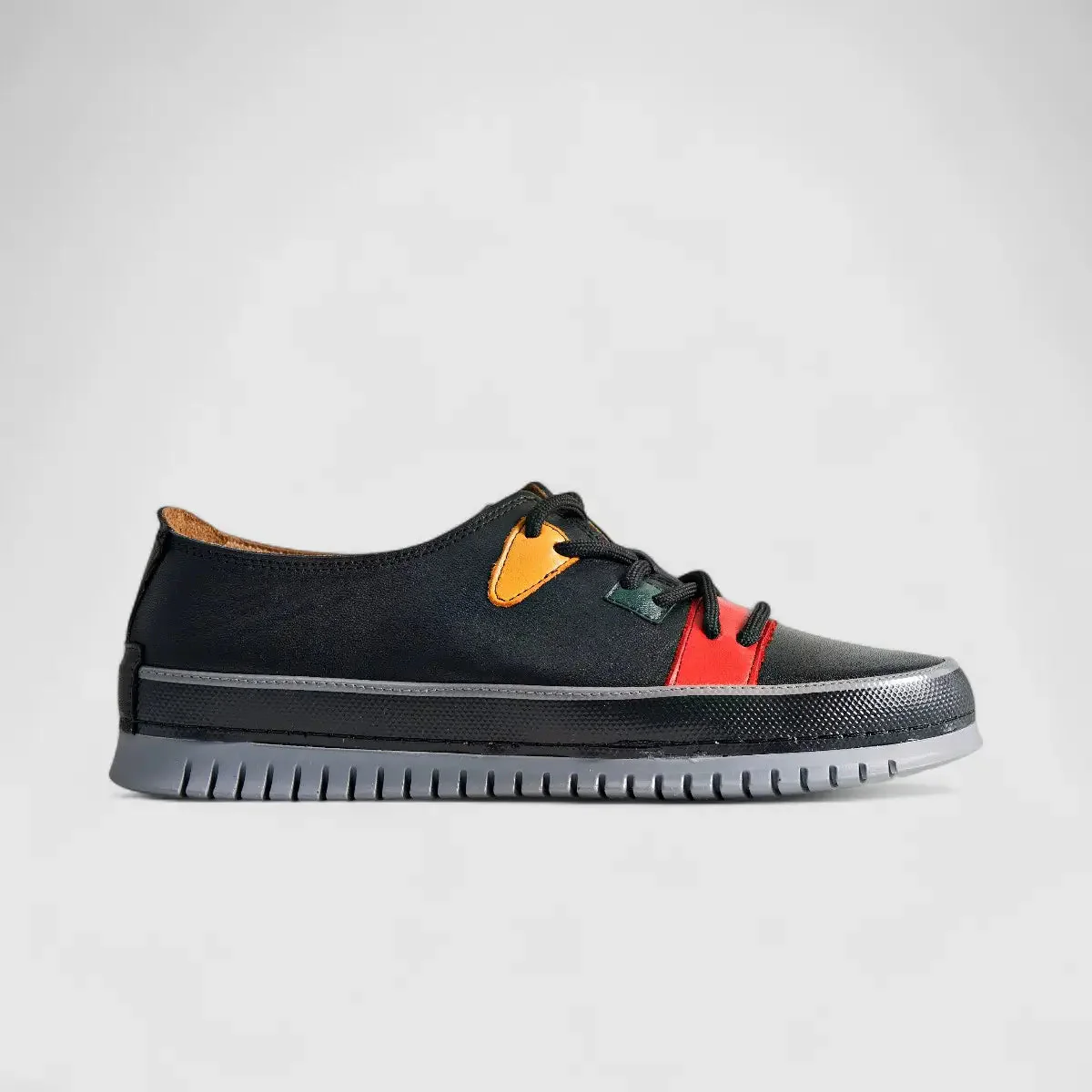 Karyoka Comfort Leather Casual 5015 Black