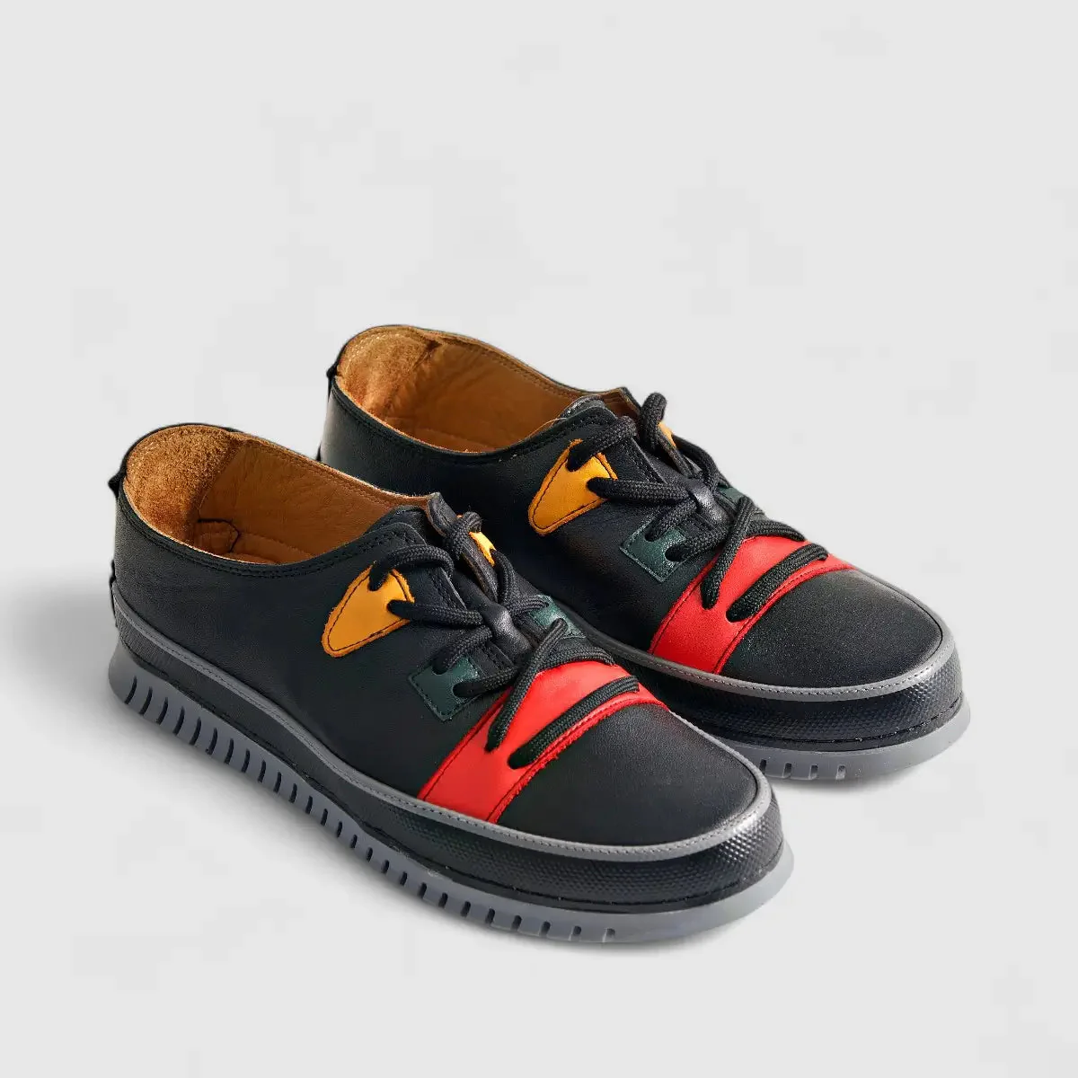 Karyoka Comfort Leather Casual 5015 Black - Image 2