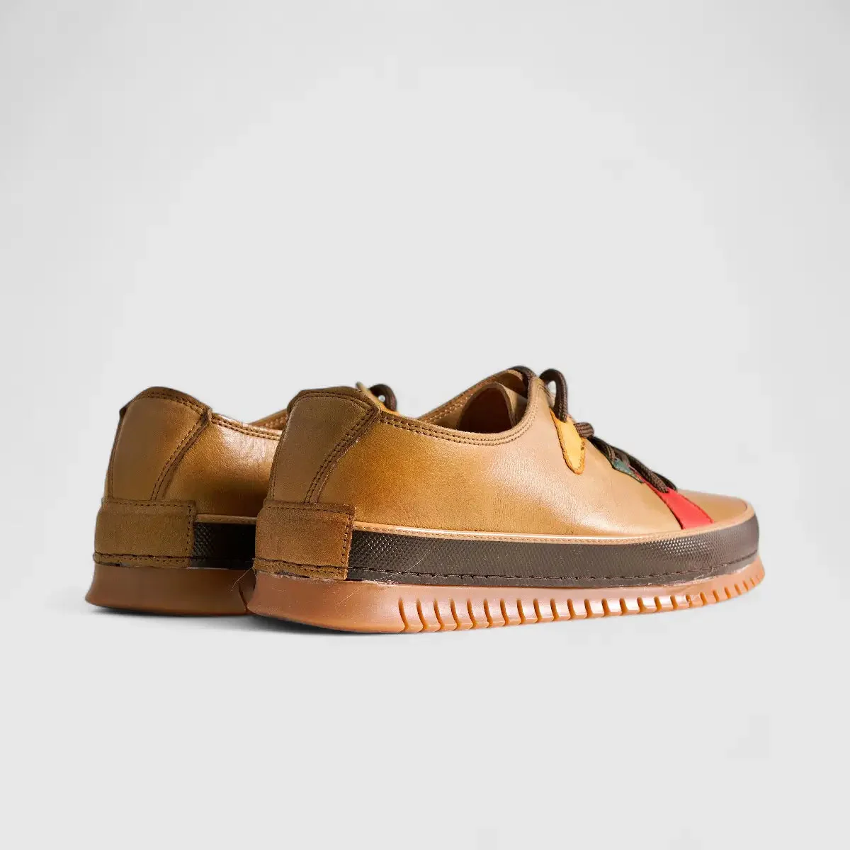 Karyoka Comfort Leather Casual 5015 Brown - Image 3