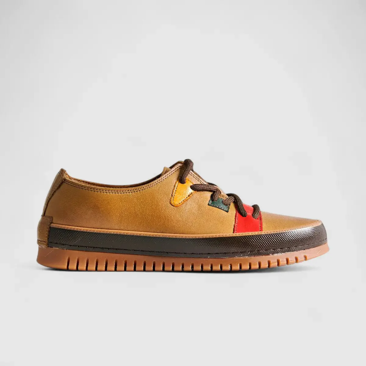 Karyoka Comfort Leather Casual 5015 Brown - Image 6