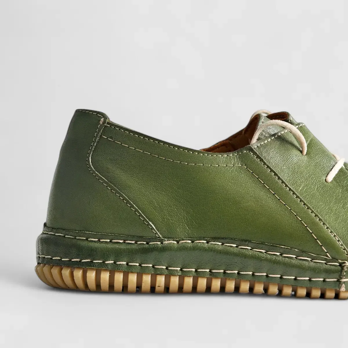 Karyoka Comfort Leather Casual 6468 Olive - Image 5
