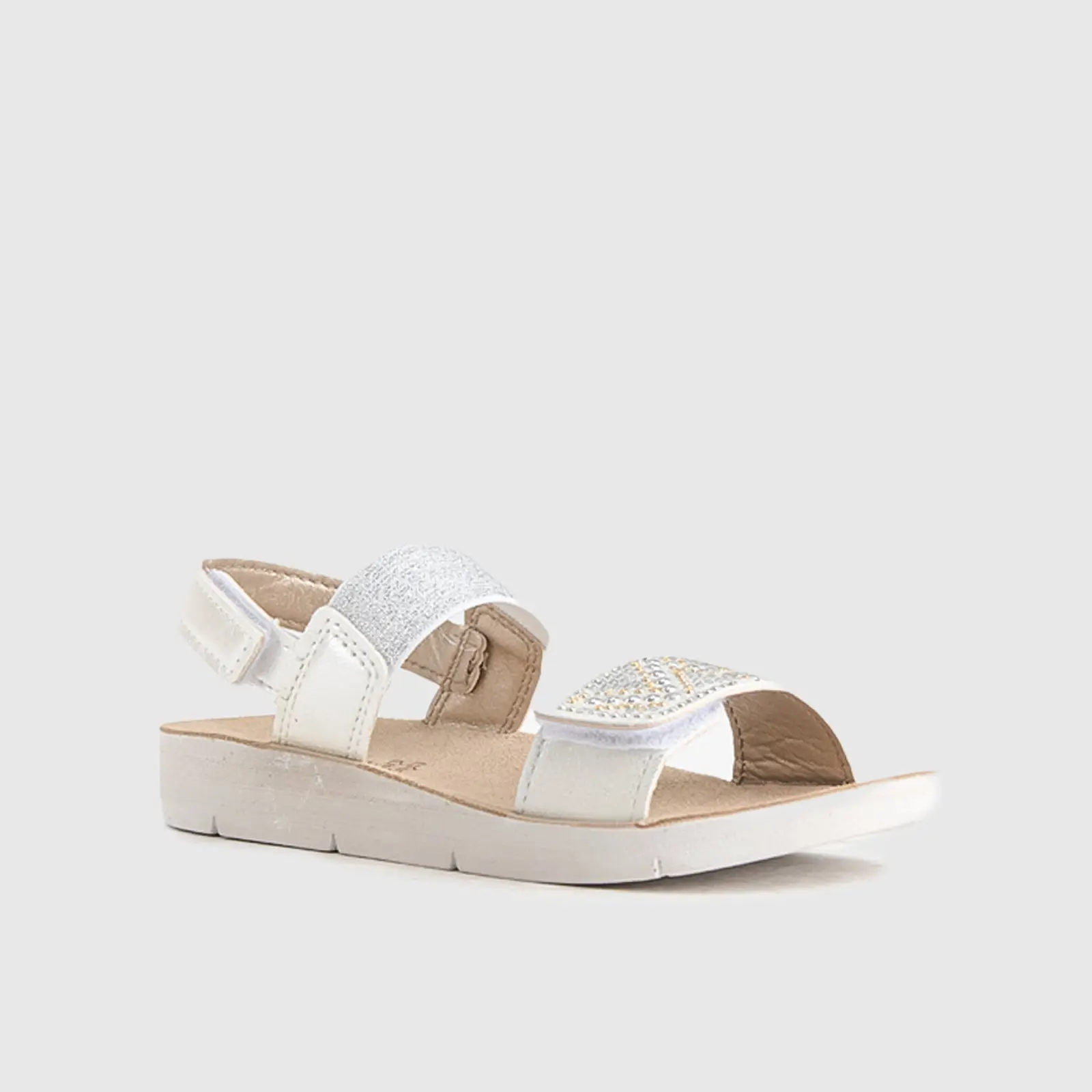 Kids Sandals CJ020 White - Image 2