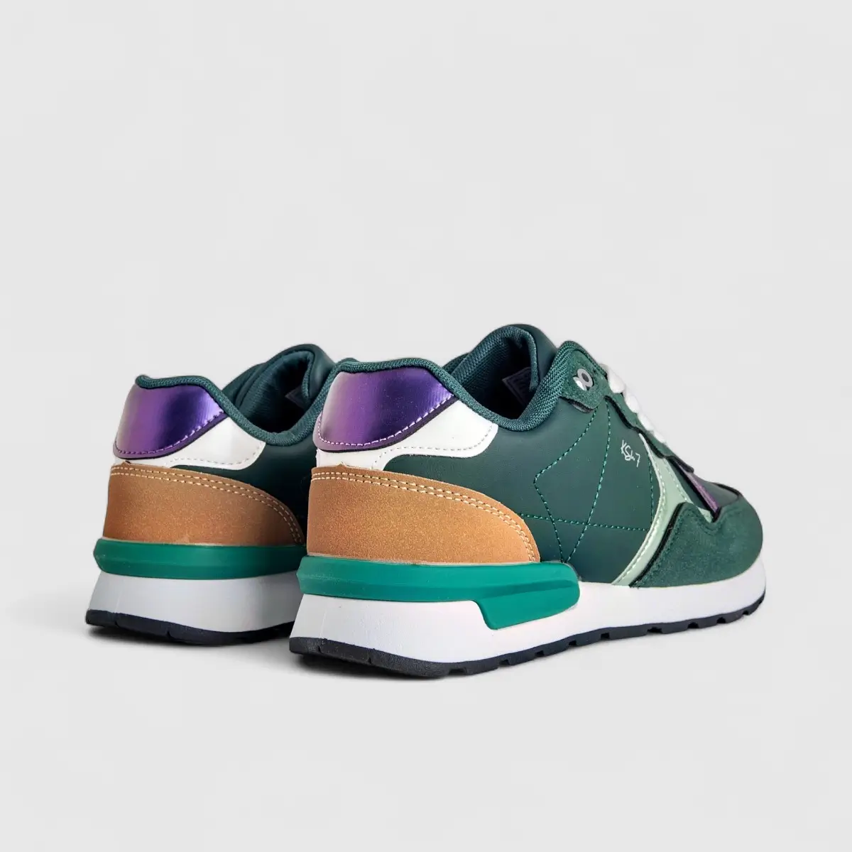 Klevas Ladies Casual Sneaker K7343L Vesper Olive KL11 - Image 3