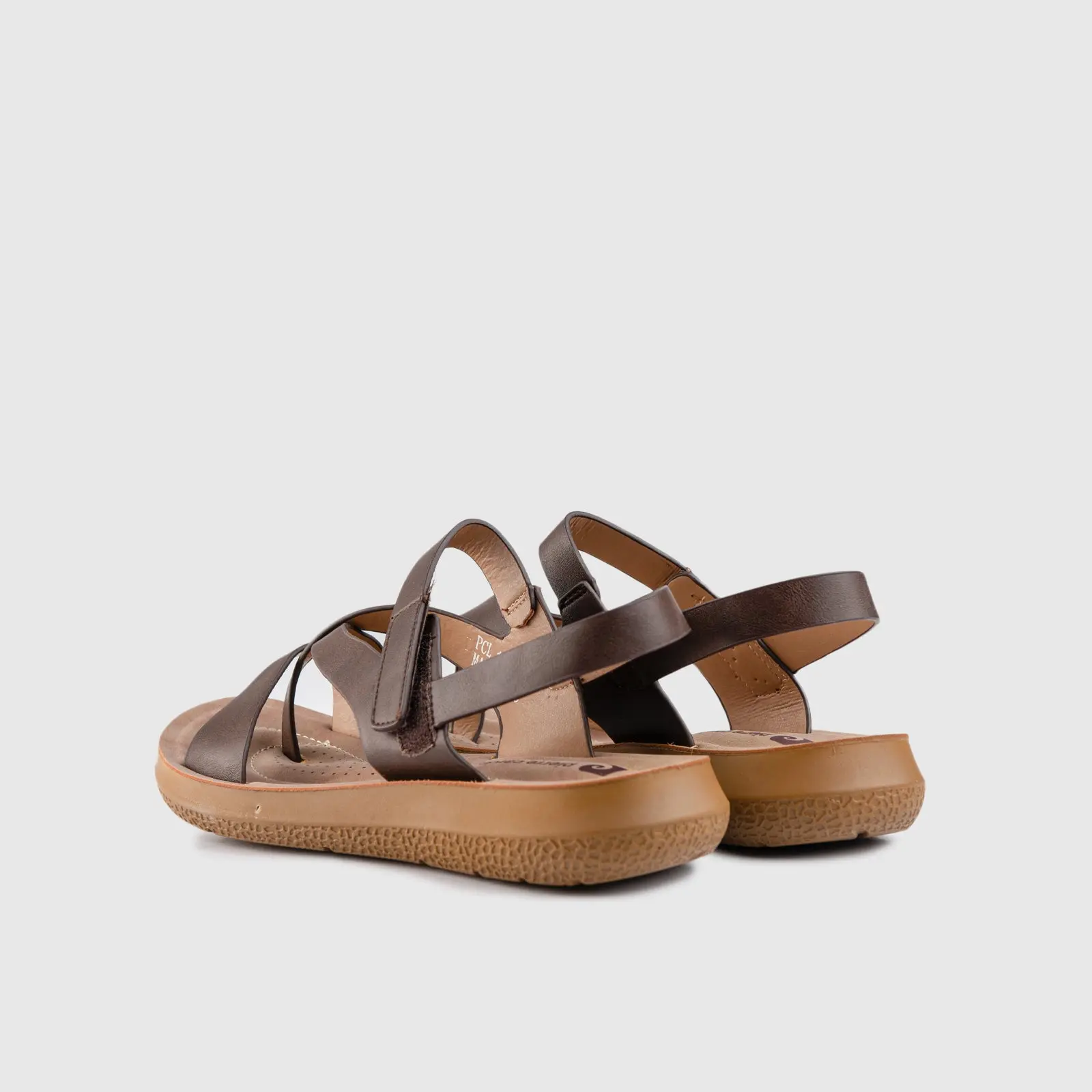 PC Ladies Comfort Sandal PCL10339 Brown PC308 - Image 3