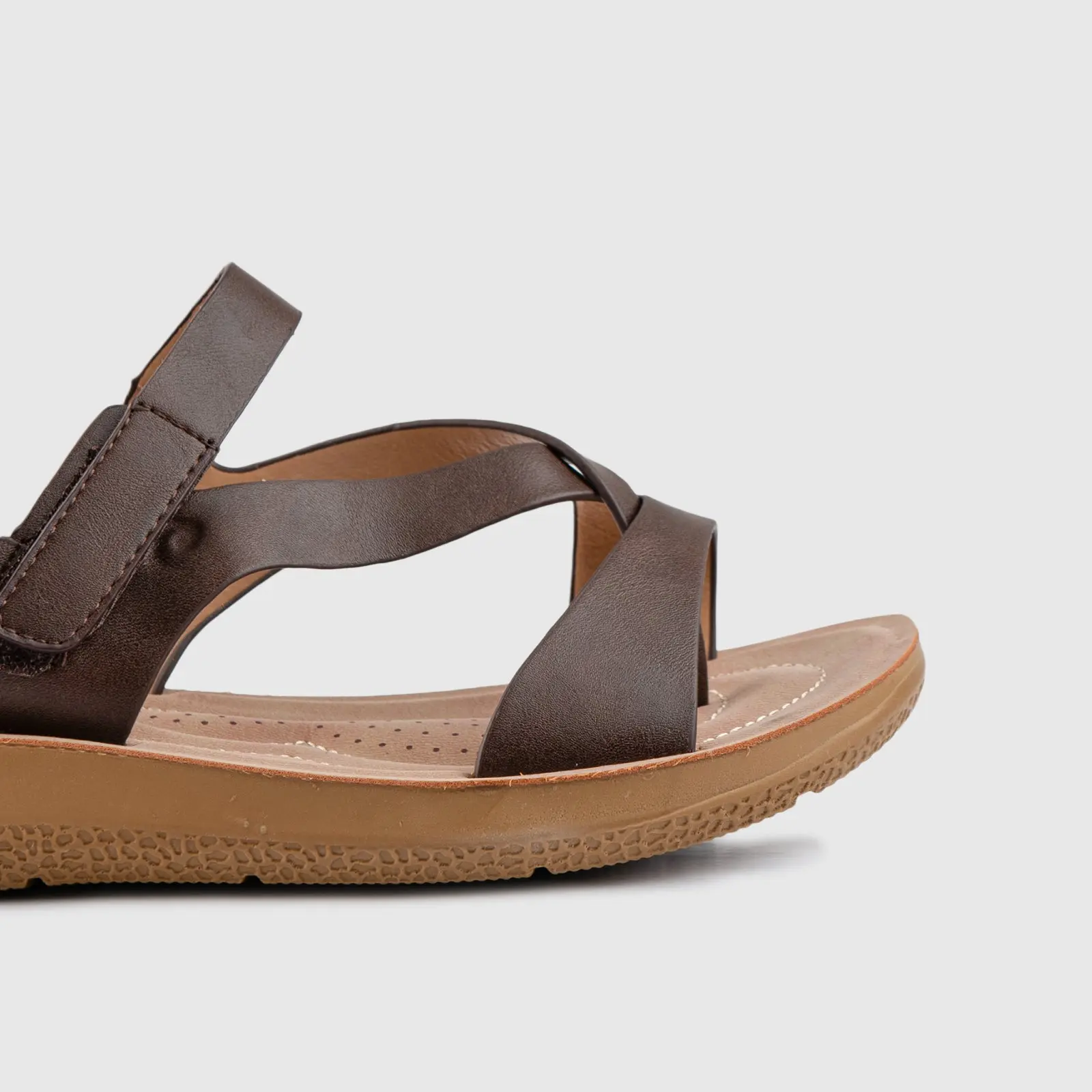 PC Ladies Comfort Sandal PCL10339 Brown PC308 - Image 5