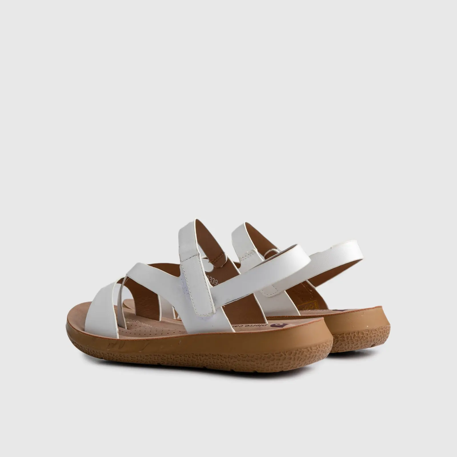 PC Ladies Comfort Sandal PCL10339 White PC309 - Image 3