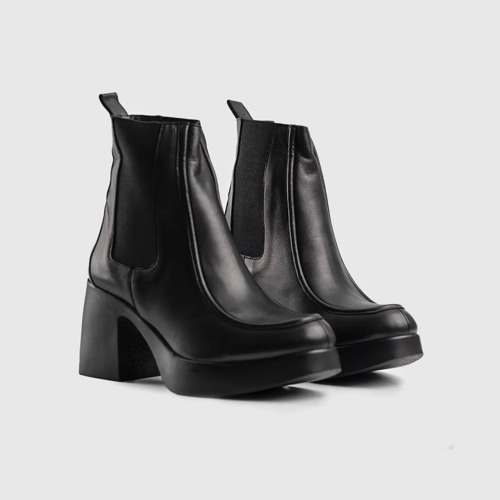 Leather Ankle Boots 11509 - Image 2