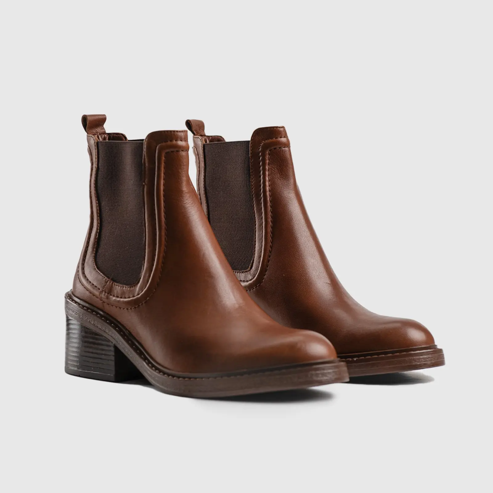 Leather Ankle Boots 11529 - Image 2