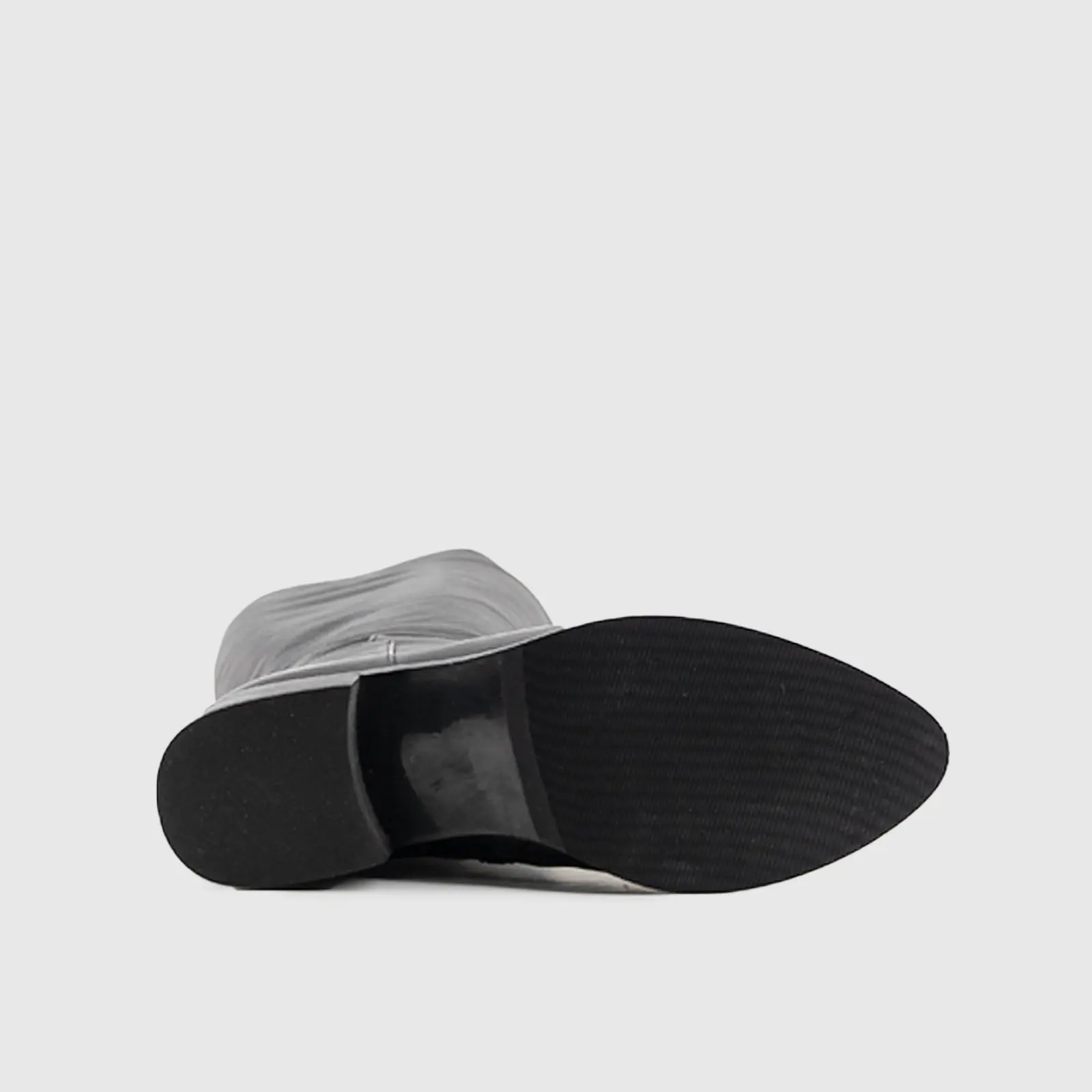 Leather Boots Black 9713 - Image 4
