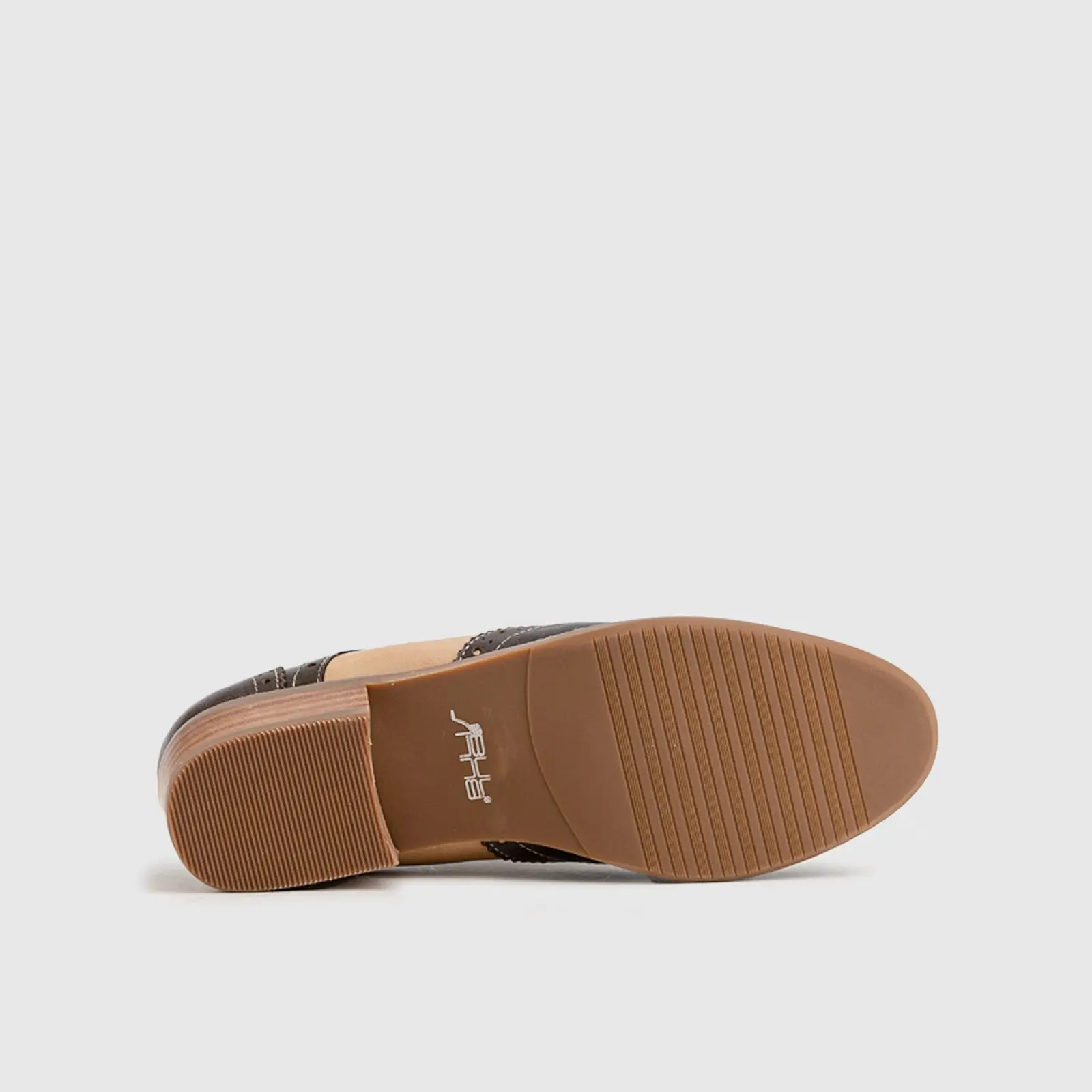 Leather Oxfords Brown HA003 - Image 4