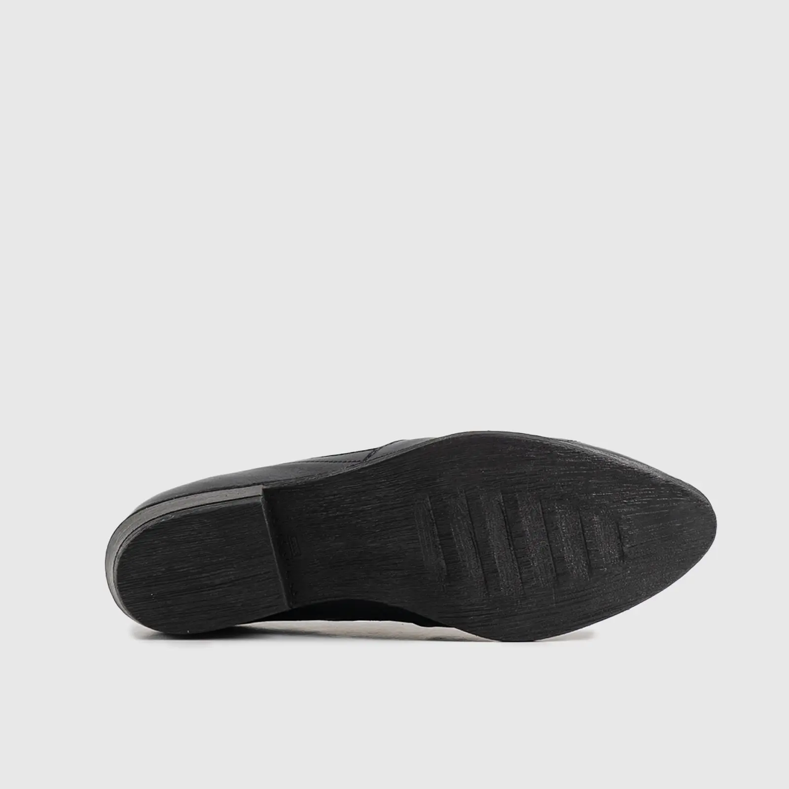Leather Slip On Tassels 2895 Black - Image 4