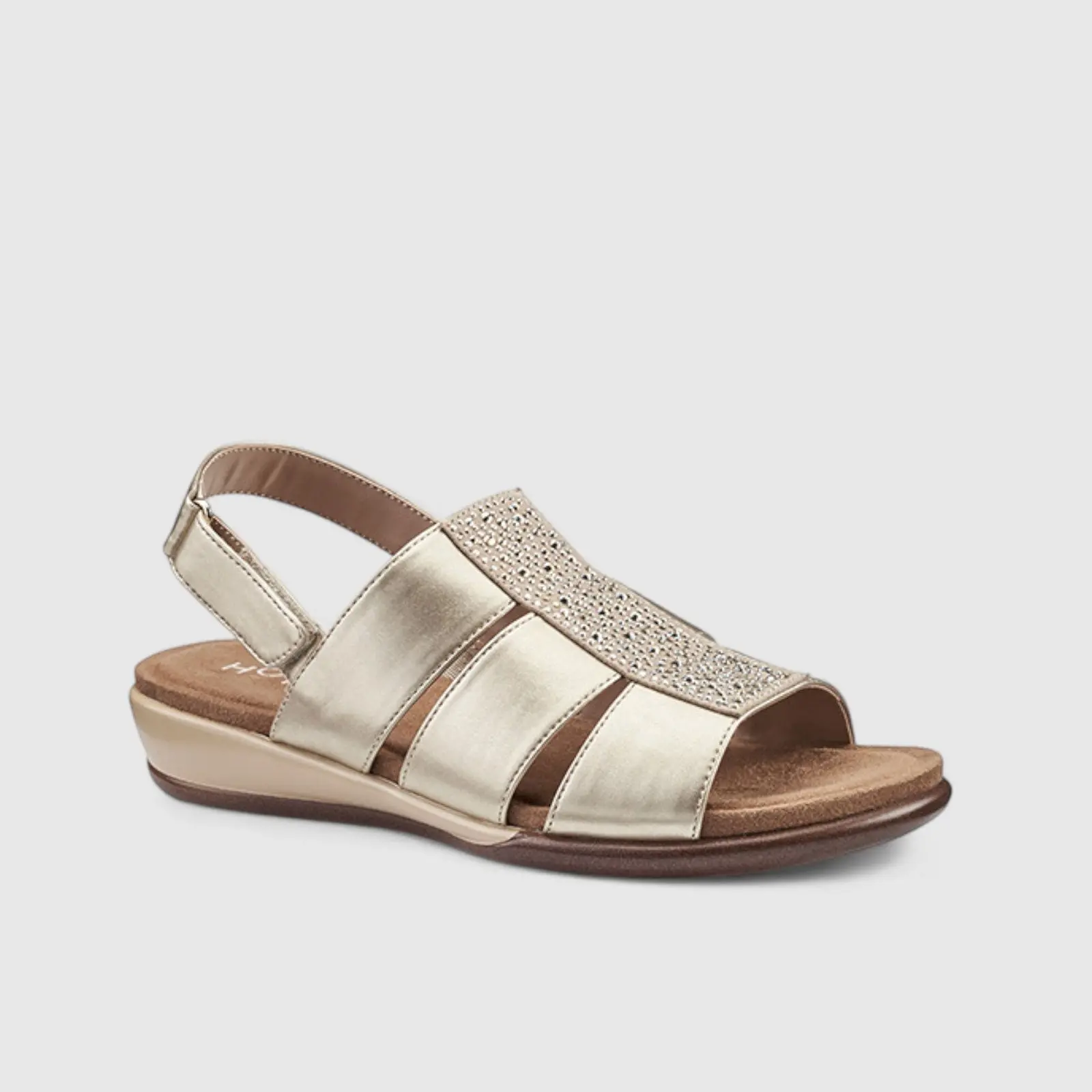 Madrid Comfort Sandal Gold - Image 2