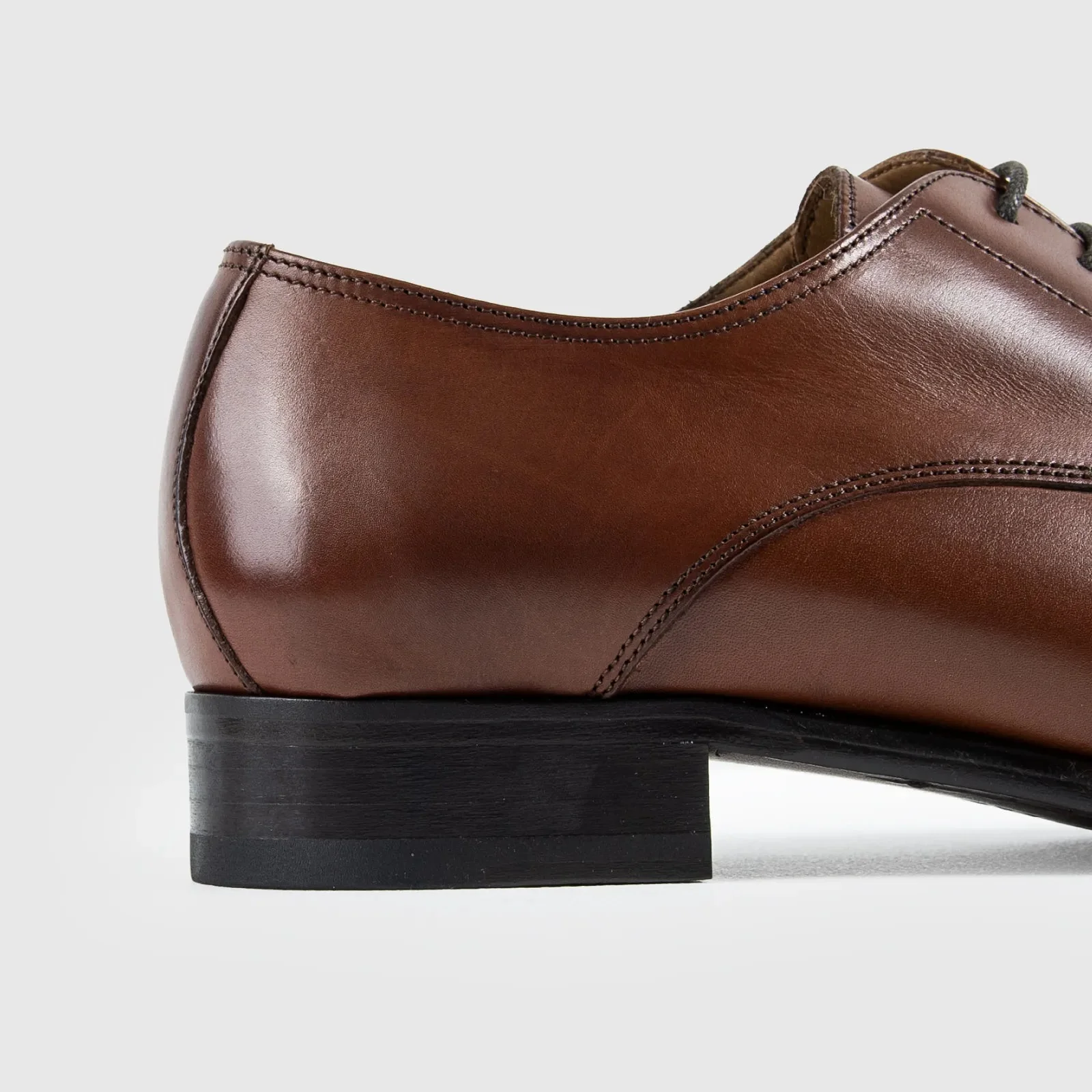 Mario Fagni Punch Toe Lace Up Derby Brushed Tan 1299FP MF2 - Image 5