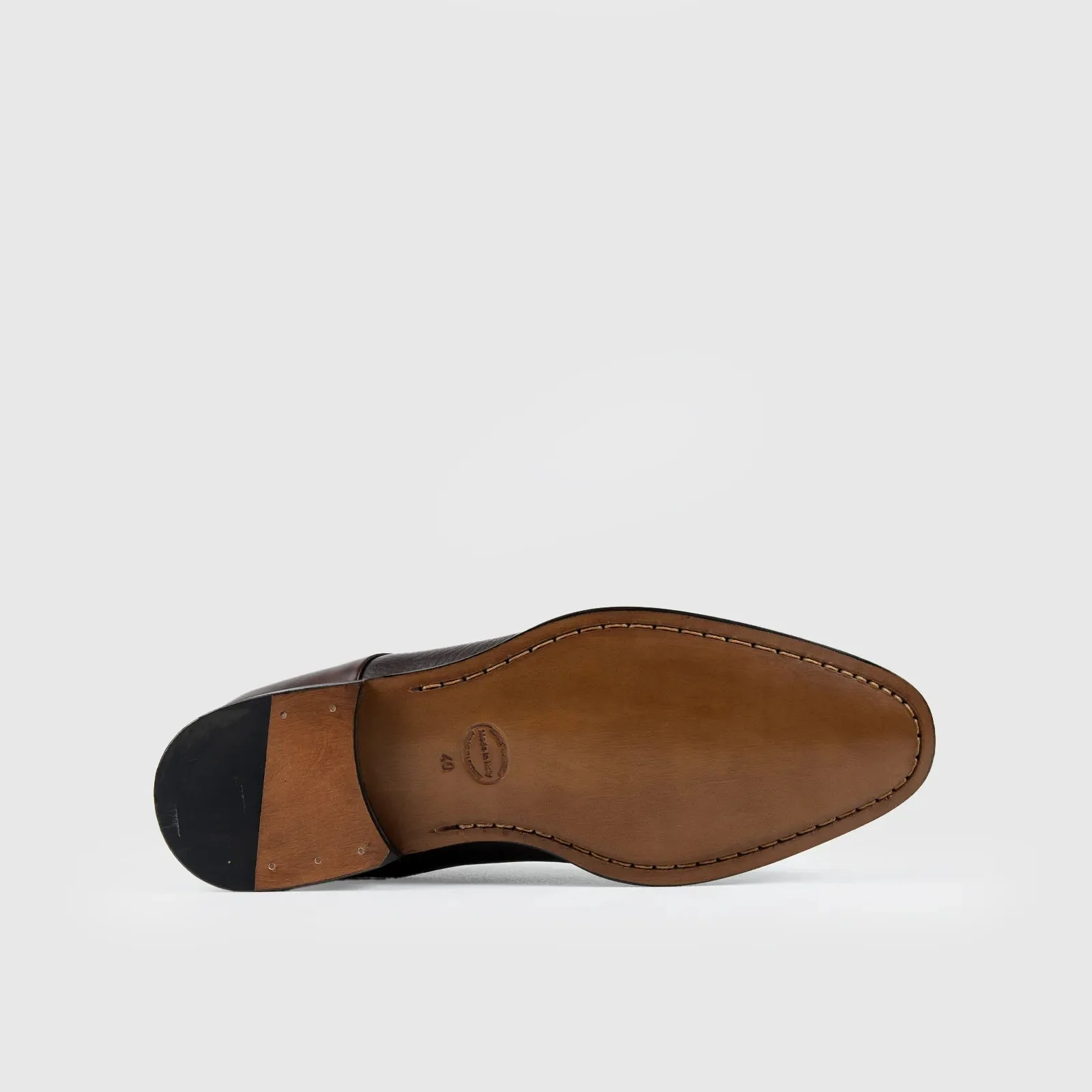 Mario Fagni Toe Cap Deer Skin Lace Up Brown 2468 MF5 - Image 4