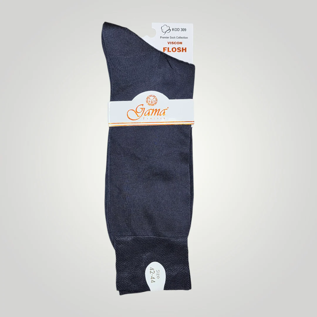 Men's Bamboo Pure Cotton Socks Art No.309 Navy (UK6 TO UK12)