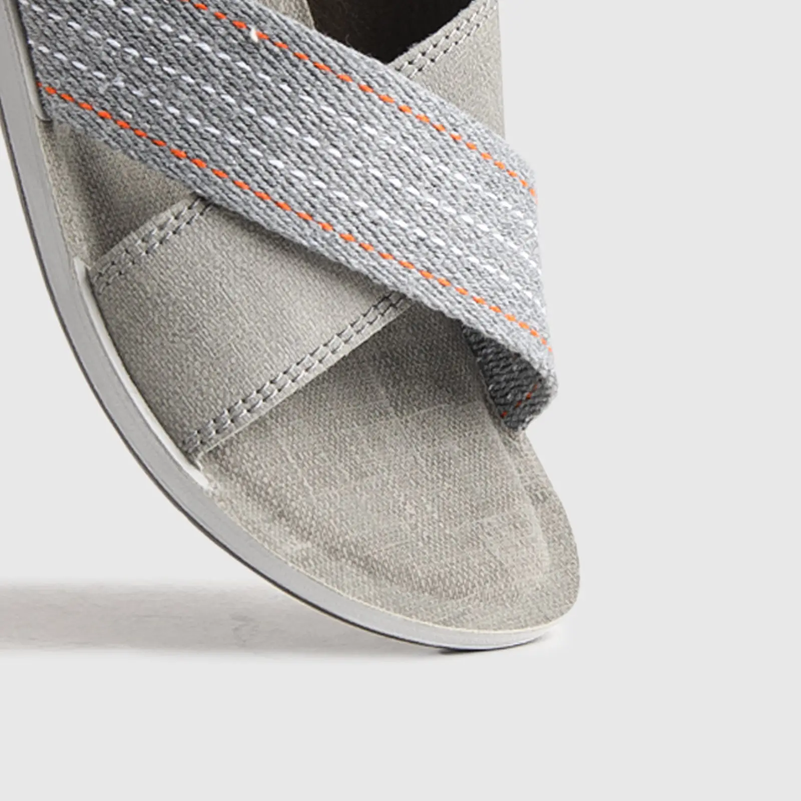 Mens Comfort Sandal DA019 Grey - Image 5