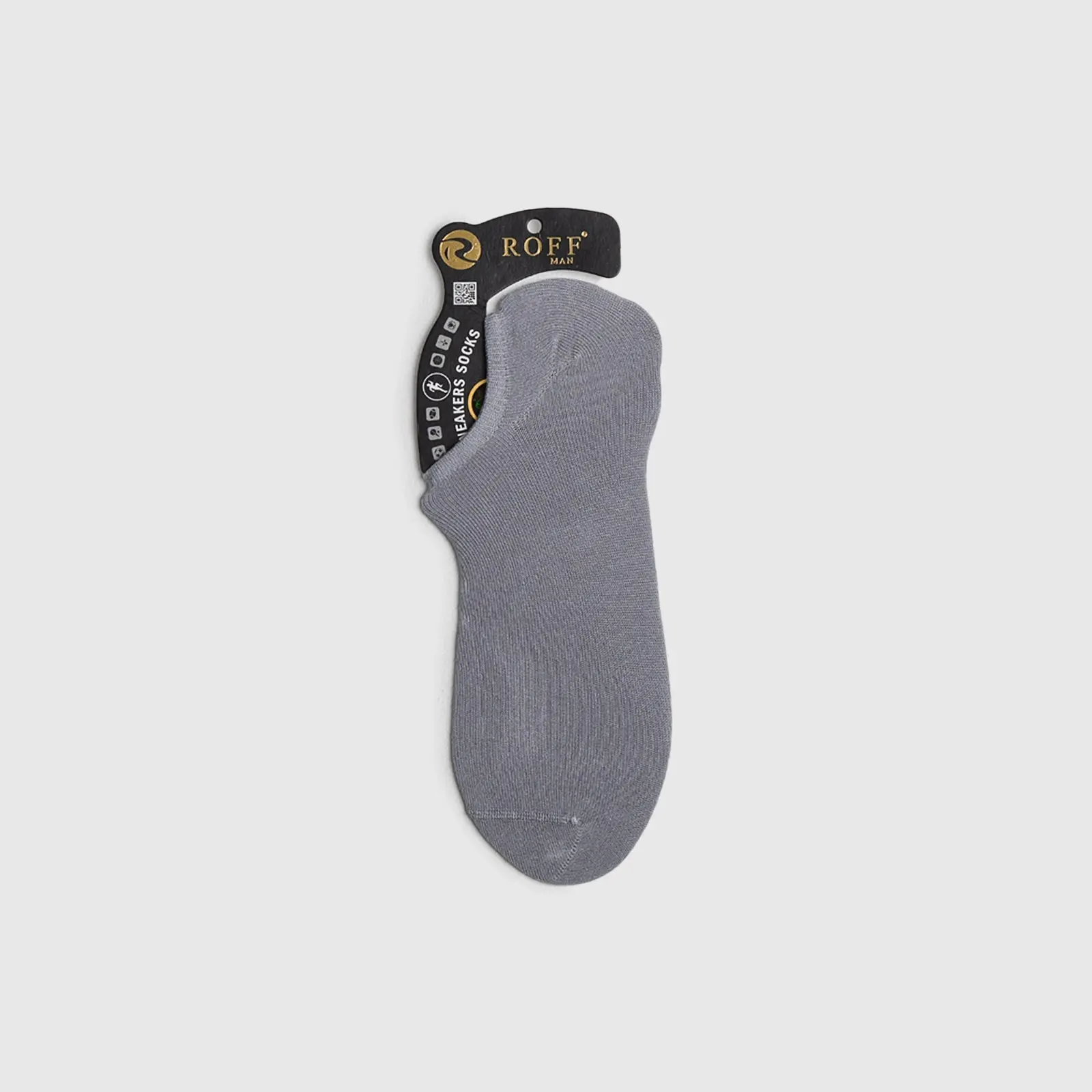 Mens Sneakers Sock Light Grey 10801