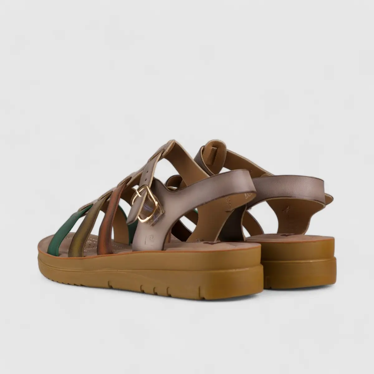 PC Ladies Comfort Sandal PCL10512 Nude Multi PC311 - Image 3
