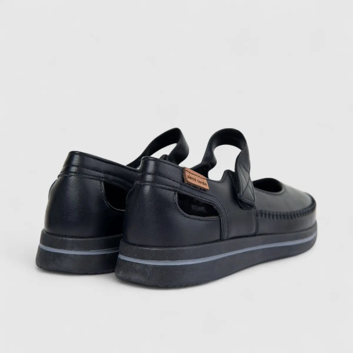 PC Ladies Casual Pump PCL10864 Black PC327 - Image 3