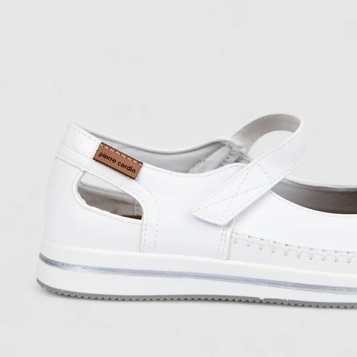 PC Ladies Casual Pump PCL10864 White PC329 - Image 5