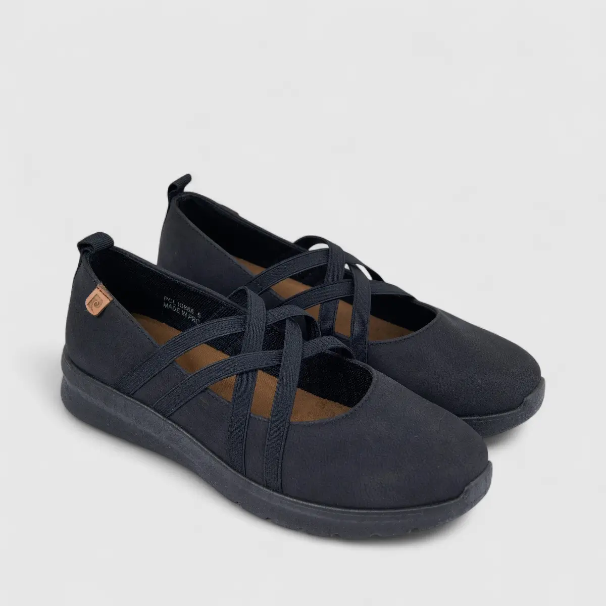 PC Ladies Casual Pump PCL10888 Black PC335 - Image 2