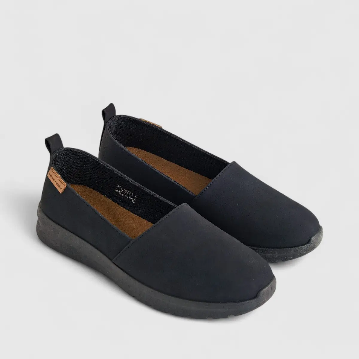 PC Ladies Casual Slip On Sneaker PCL10774 Black PC278 - Image 2