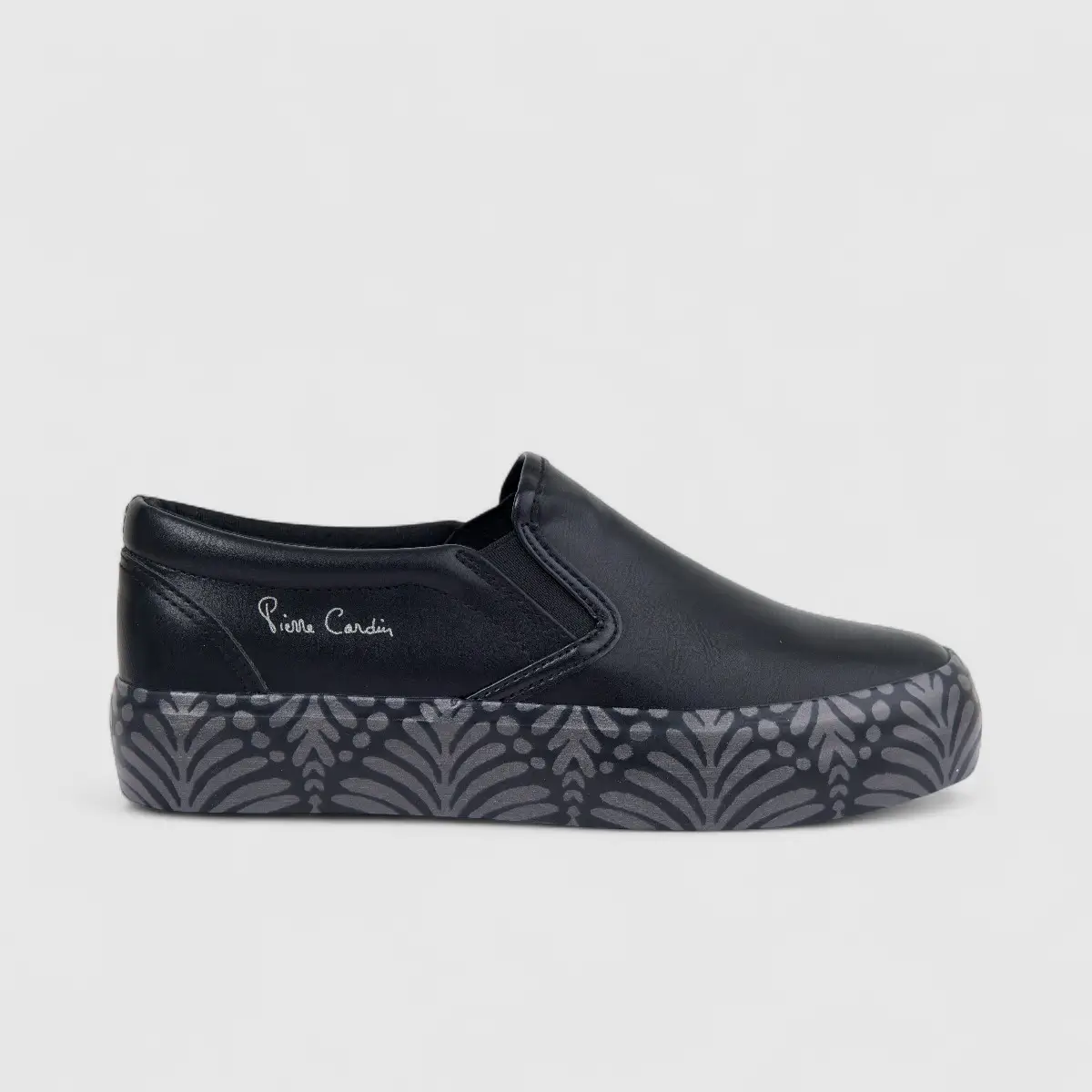 PC ladies Casual Slip On Sneaker PCL10930 Black/Grey PC359