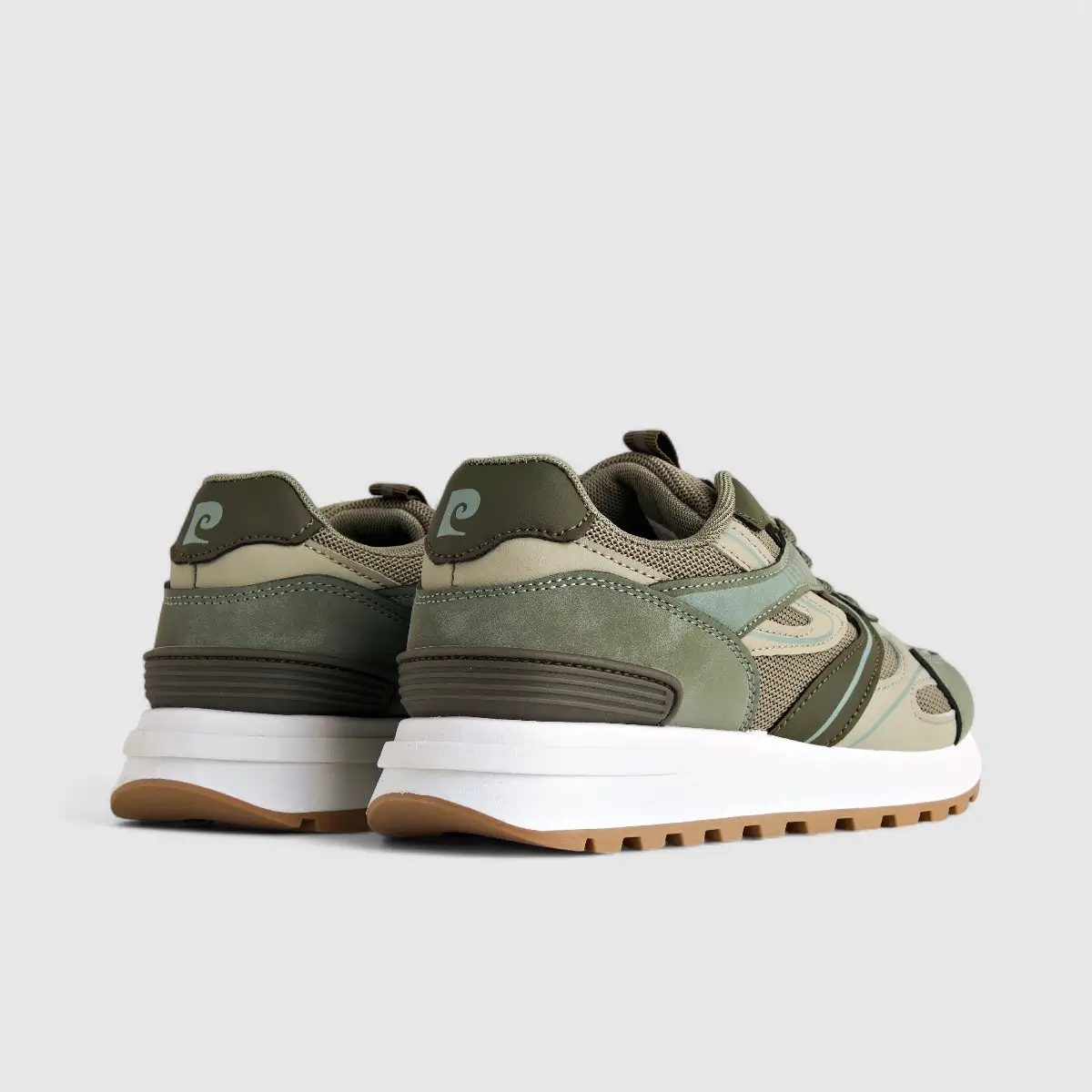 PC Ladies Casual Sneaker PCL10776 Olive Multi PC280 - Image 3
