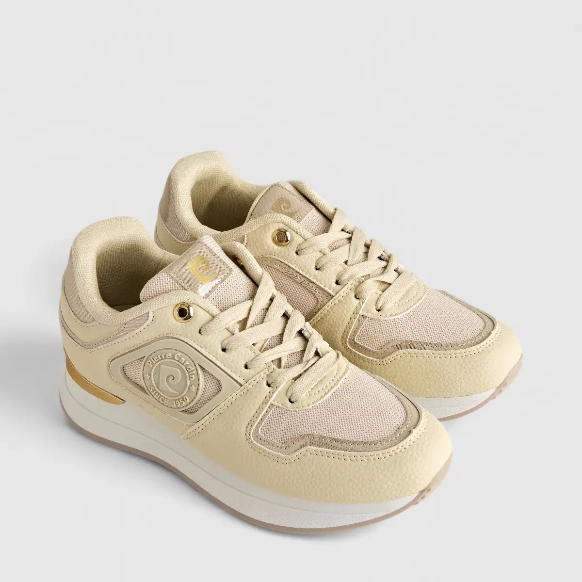 PC Ladies Casual Sneaker PCL10798 Beige PC286 - Image 2