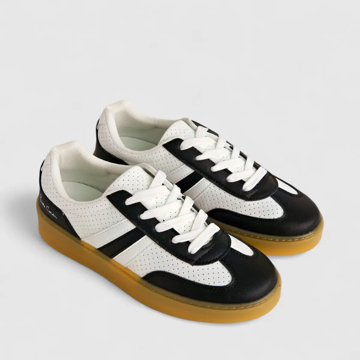 PC Ladies Casual Sneaker PCL10815 Black White PC306 - Image 2