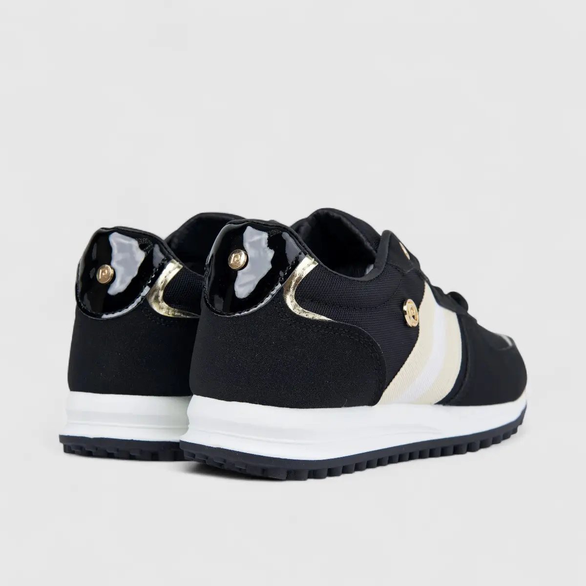 PC Ladies Casual Sneaker PCL10917 Black PC364 - Image 3