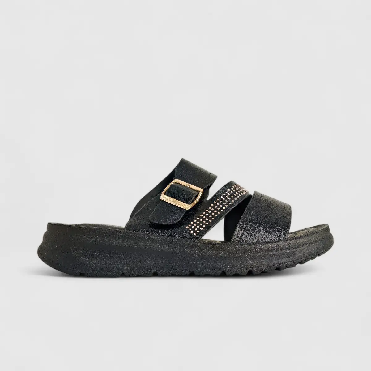 PC Ladies Comfort Sandal PCL10785 Black PC316