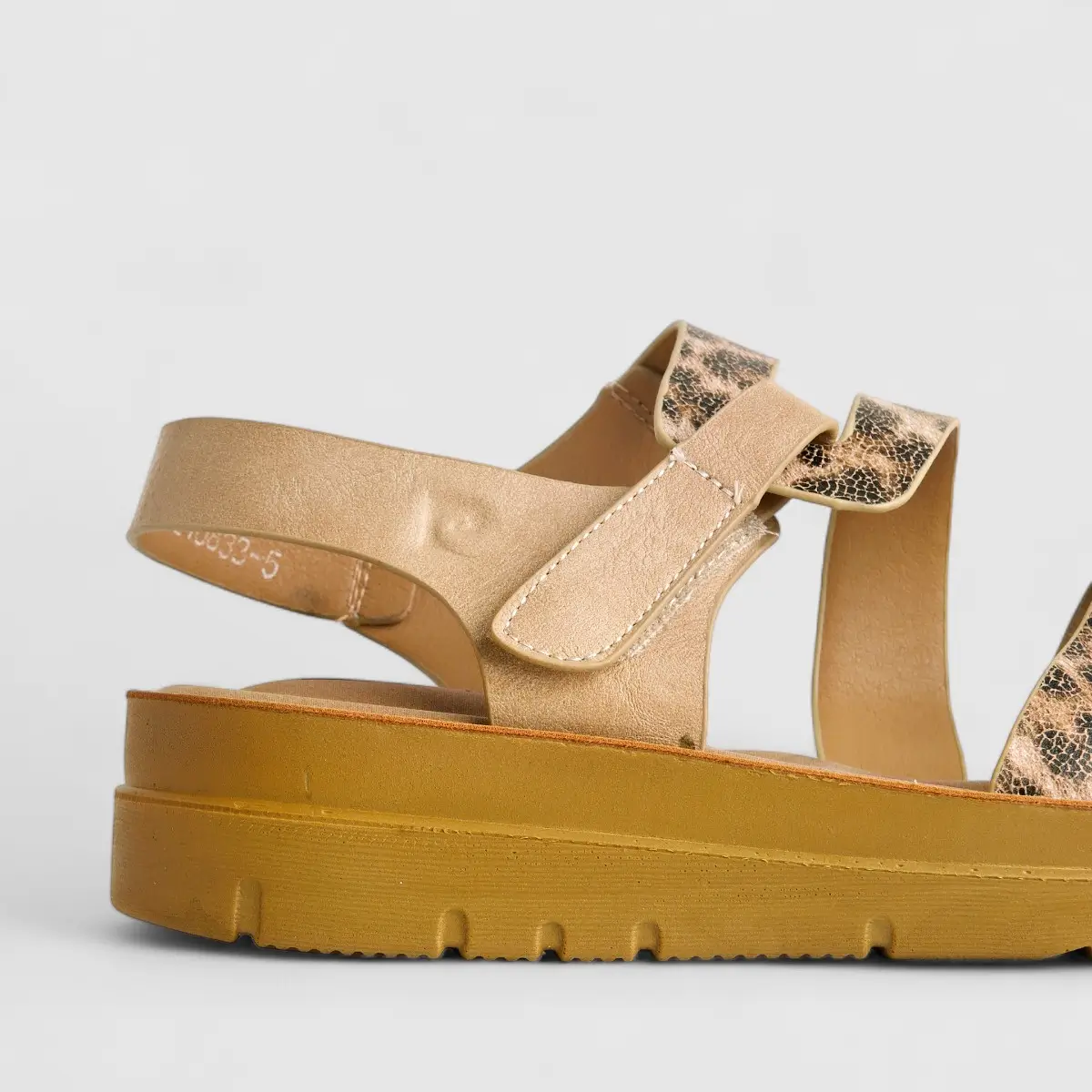 PC Ladies Comfort Sandal PCL10833 Beige PC320 - Image 5