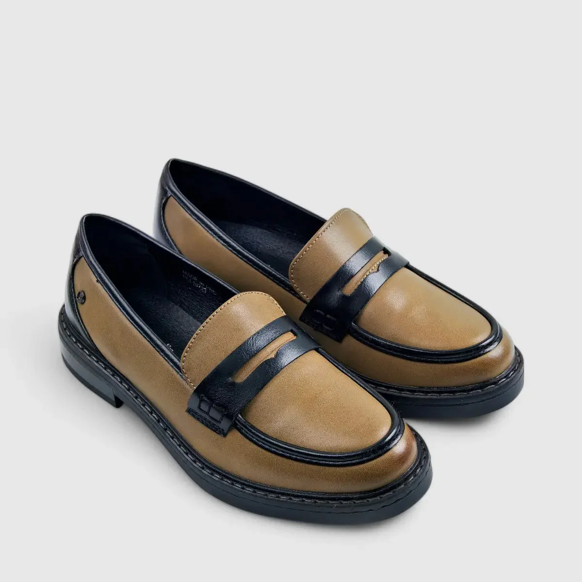 PC Ladies Loafer Olive/Black 10723 - Image 2