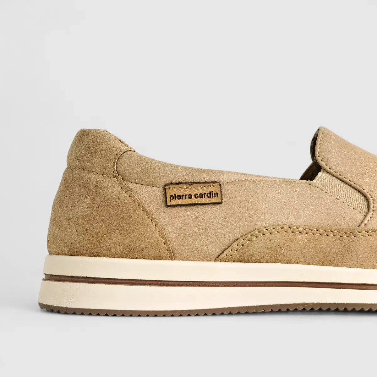 PC Ladies Slip On Sneaker PCL10772 Camel PC304 - Image 5
