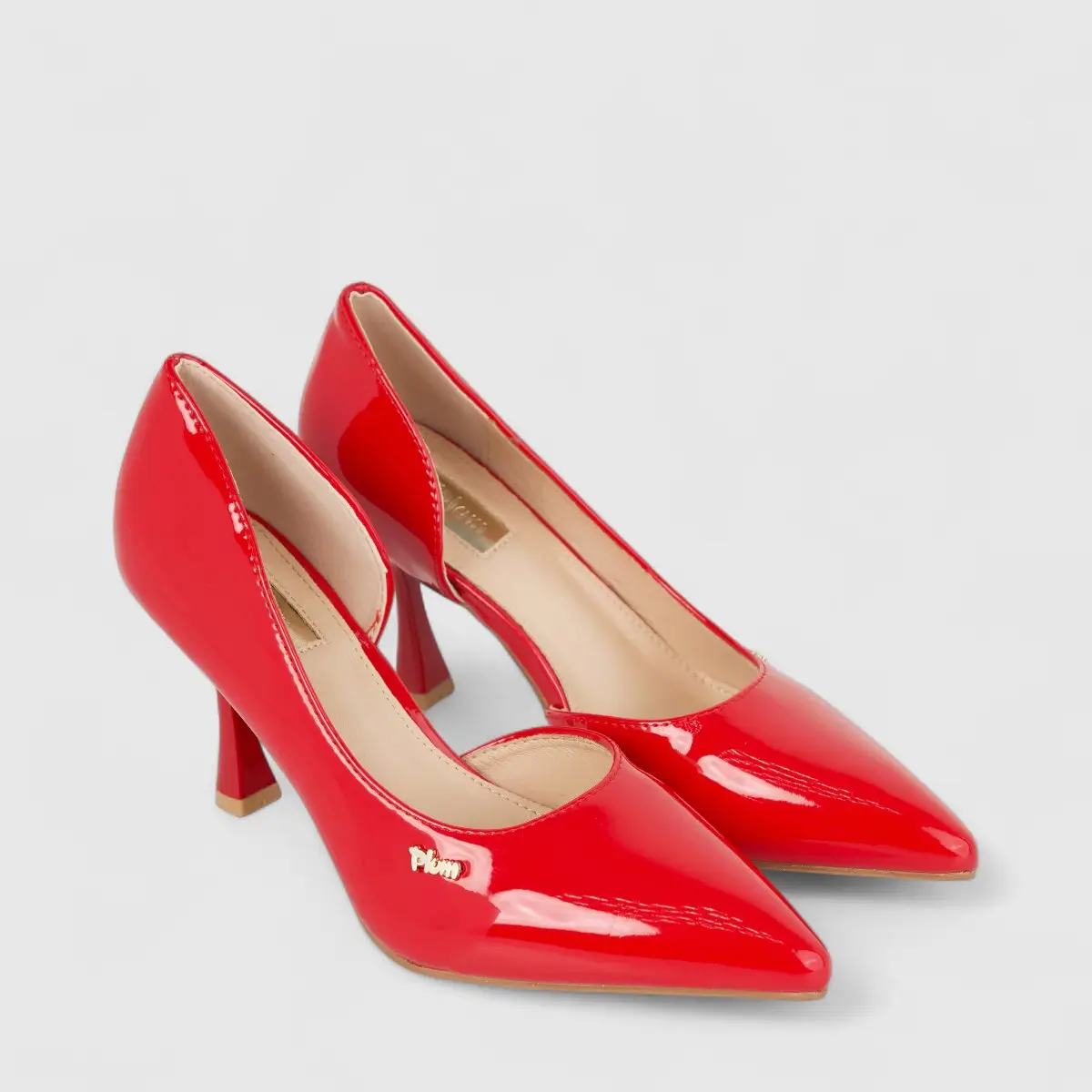 Plum Ladies Open Waist Court Adley PL095568 Red LP1 - Image 2