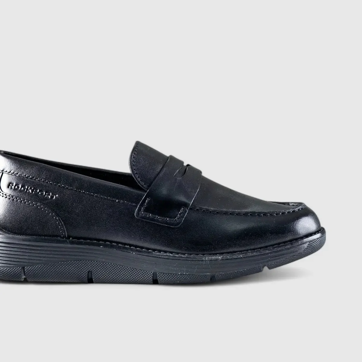 Rockport Liam Slip On Loafers Black - Image 5