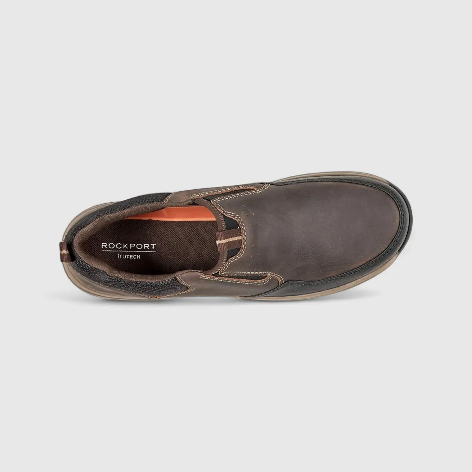 Rockport Men's Casual Slip On Falcon Coffee/Black/Java RP29 - Image 4