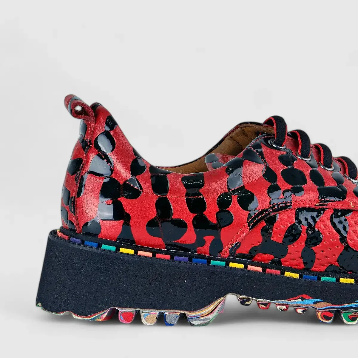 Rovigo Oxfords Red Multi 333 - Image 5