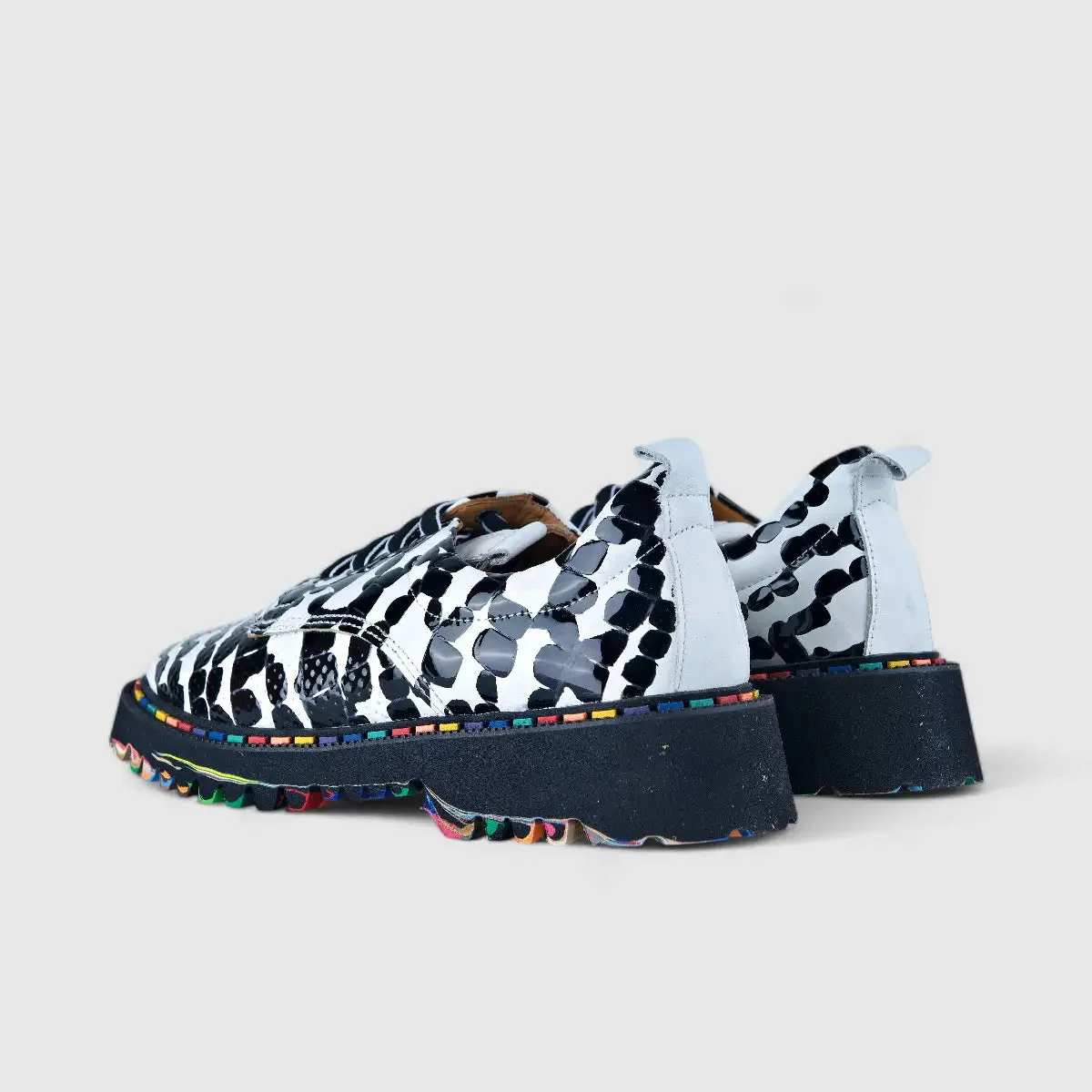 Rovigo Oxfords White Multi 333 - Image 3